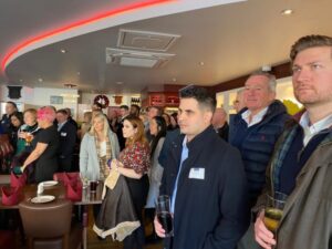 Networking for recruitment agency and local businesses in Cheltenham.