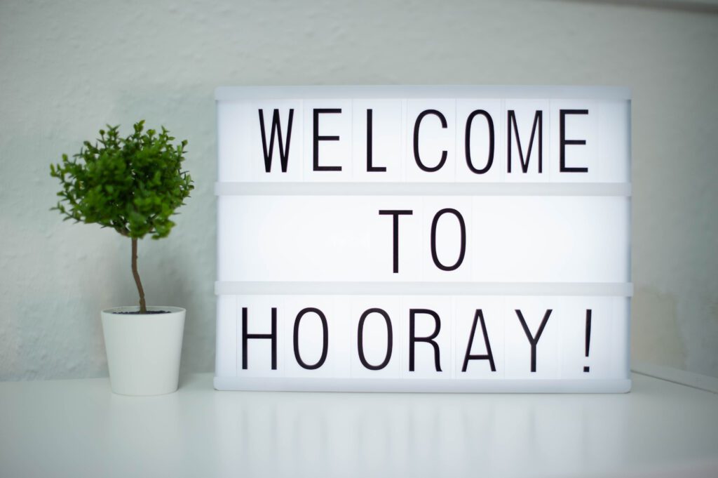 This is your sign. Welcome to Hooray recruitment. 