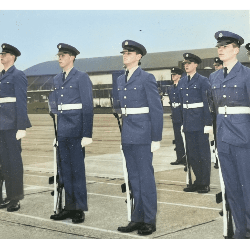 Hooray Hires Veterans - Michael Berry, Ex Veteran Photographed in the passing out parade.